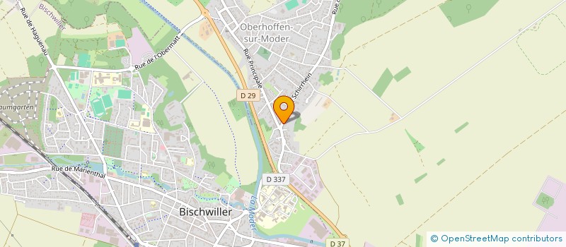 localisation de l'entreprise SCI CLEANE  KALTENHOUSE