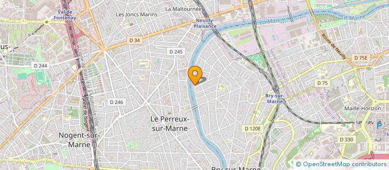 localisation de l'entreprise SCI CLEANTE à BRY-SUR-MARNE