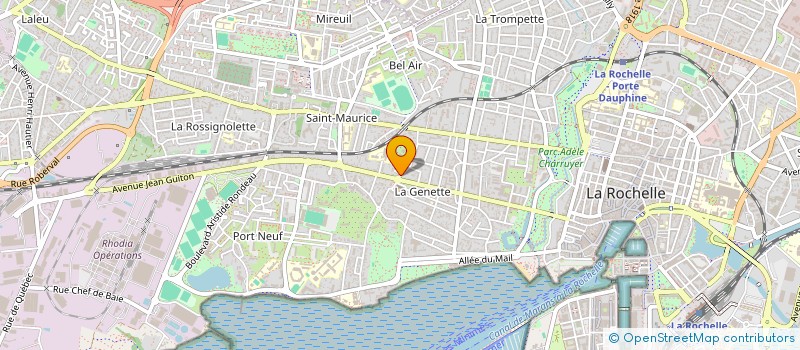 localisation de l'entreprise SCI CLEATTOU  LA ROCHELLE