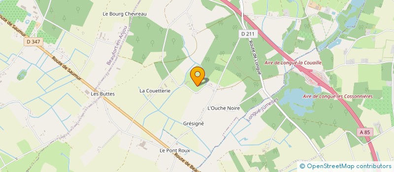 localisation de l'entreprise SCI CLEAVI à BRISSAC LOIRE AUBANCE