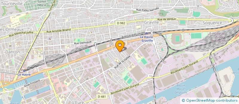 localisation de l'entreprise SCI CLECA à LE HAVRE