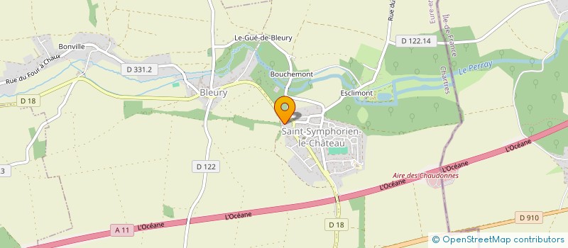 localisation de l'entreprise SCI CLEDIC RICHARD à AUNEAU-BLEURY-SAINT-SYMPHORIEN