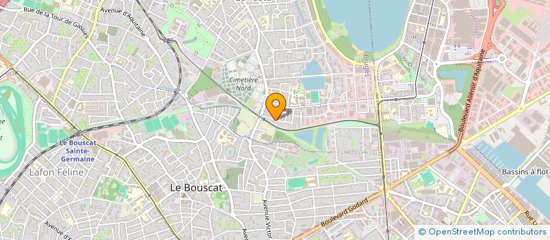 localisation de l'entreprise SCI CLEDOR  BRUGES