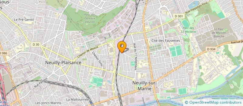 localisation de l'entreprise SCI CLEF à NEUILLY-SUR-MARNE