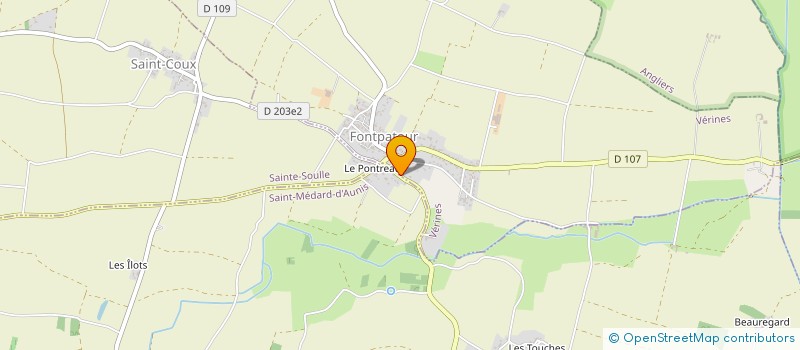 localisation de l'entreprise SCI CLEF4  VERINES