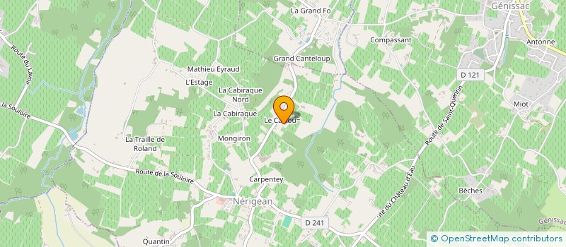 localisation de l'entreprise SCI CLEFA  SAINT-GERMAIN-DU-PUCH