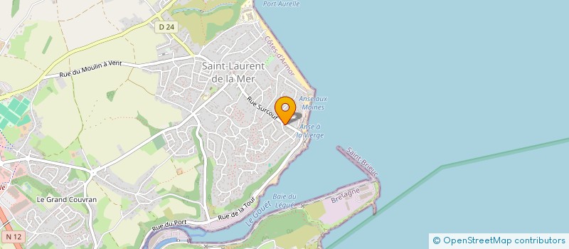 localisation de l'entreprise SCI CLEFAUDANNE  PLERIN