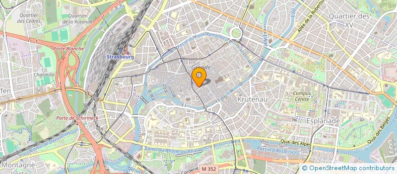 localisation de l'entreprise SCI CLEG  STRASBOURG