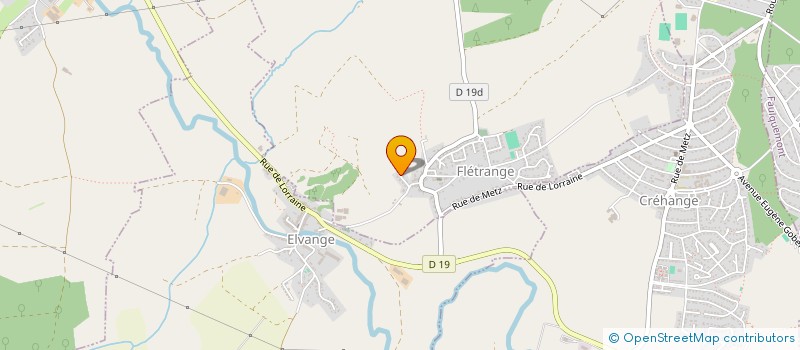 localisation de l'entreprise SCI CLEGEORA  FLETRANGE