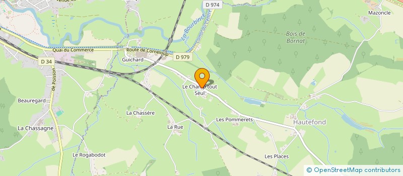 localisation de l'entreprise SCI CLEGS  HAUTEFOND