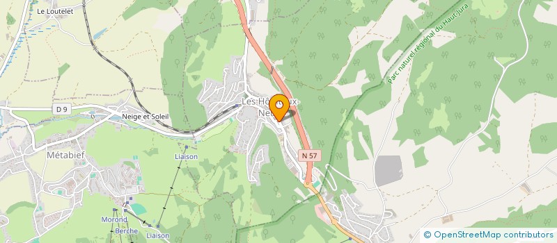 localisation de l'entreprise SCI CLEGUY  LES HOPITAUX-NEUFS