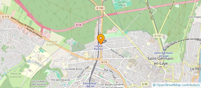 localisation de l'entreprise SCI CLEIS  SAINT-GERMAIN-EN-LAYE