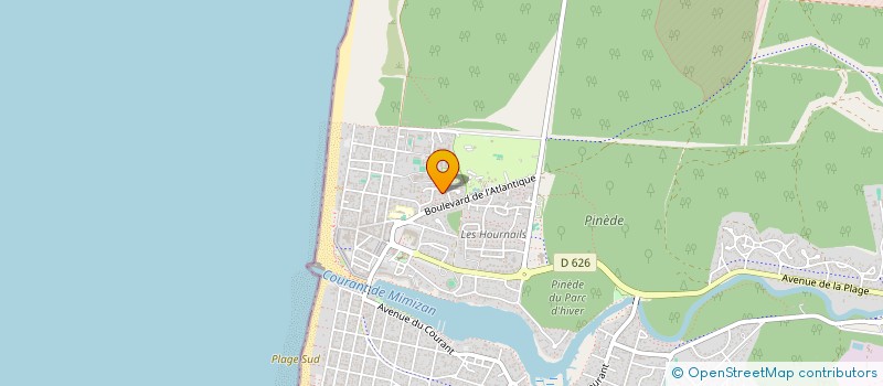 localisation de l'entreprise SCI CLELIA  MIMIZAN