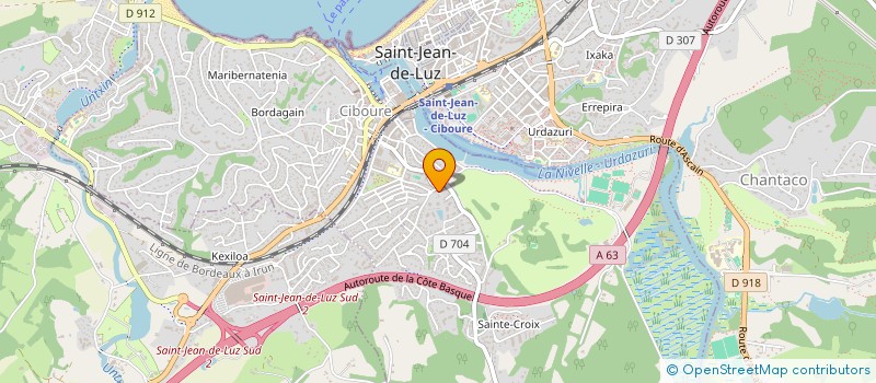 localisation de l'entreprise SCI CLEM 2  CIBOURE