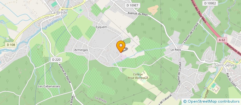 localisation de l'entreprise SCI CLEM  LA BREDE