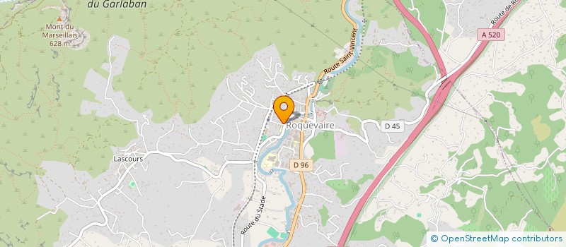 localisation de l'entreprise SCI CLEM  ROQUEVAIRE