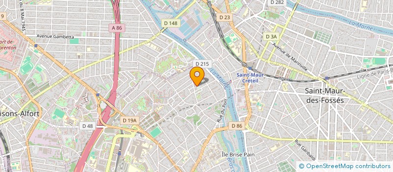 localisation de l'entreprise SCI CLEM à CRETEIL