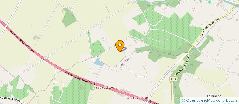 localisation de l'entreprise SCI CLEM  LAGUPIE