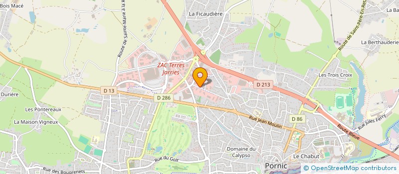 localisation de l'entreprise SCI CLEM  PORNIC