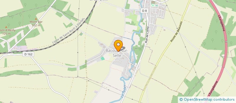 localisation de l'entreprise SCI CLEM  CAMIERS