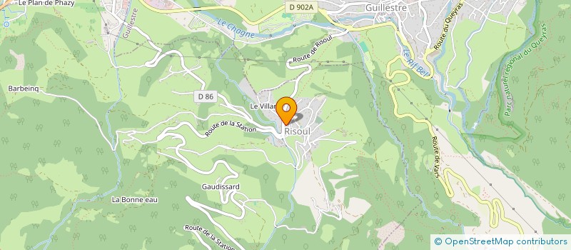 localisation de l'entreprise SCI CLEM  RISOUL