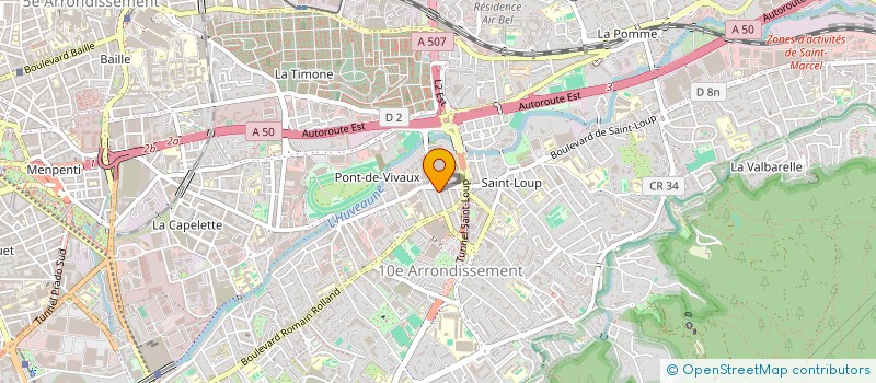 localisation de l'entreprise SCI CLEM-AD à MARSEILLE