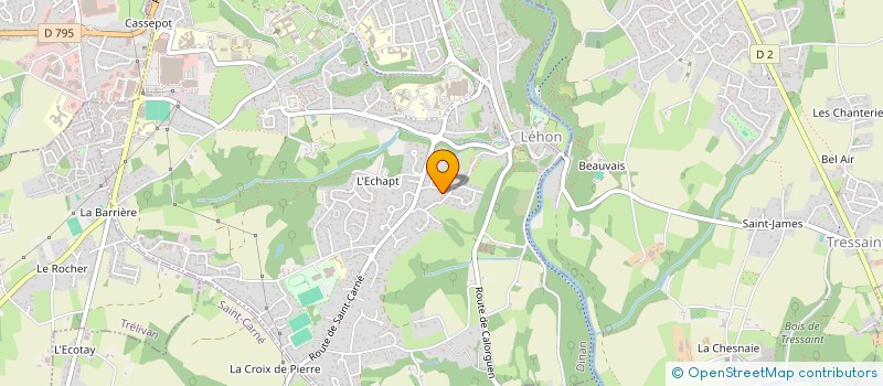 localisation de l'entreprise SCI CLEM-ANT  DINAN