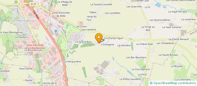 localisation de l'entreprise SCI CLEM.CATOLIA  MELESSE