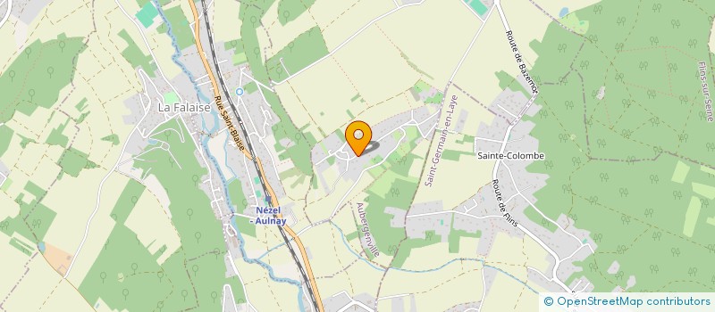 localisation de l'entreprise SCI CLEM & CHLOE  AUBERGENVILLE