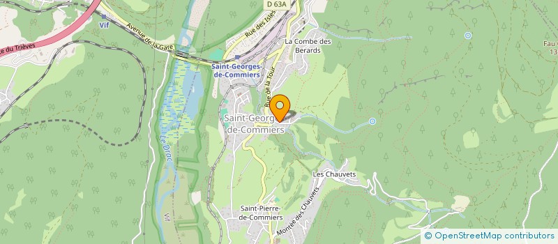 localisation de l'entreprise SCI CLEM ROYAL  SAINT-GEORGES-DE-COMMIERS