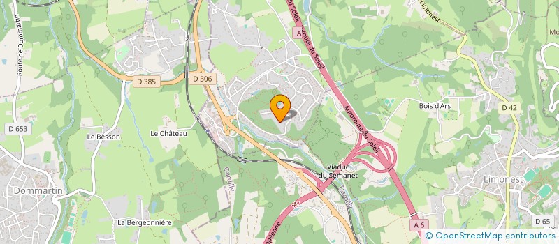 localisation de l'entreprise SCI CLEMA  LISSIEU