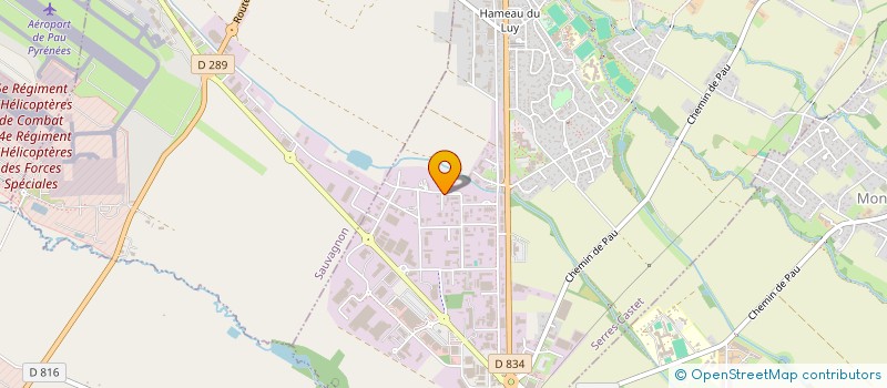 localisation de l'entreprise SCI CLEMA à SERRES-CASTET