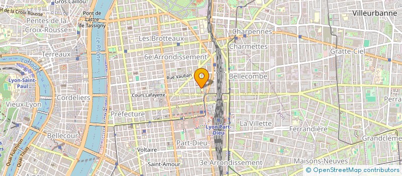 localisation de l'entreprise SCI CLEMA  LYON