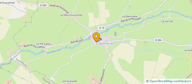 localisation de l'entreprise SCI CLEMACEL  ESQUEHERIES