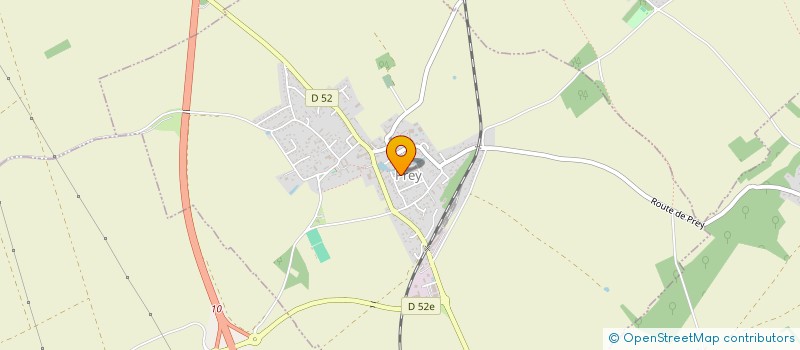 localisation de l'entreprise SCI CLEMADE  PREY