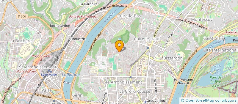 localisation de l'entreprise SCI CLEMALE  CALUIRE-ET-CUIRE