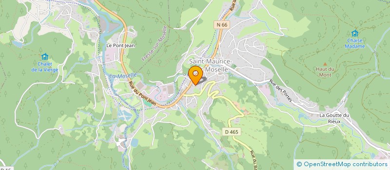 localisation de l'entreprise SCI CLEMALIE  SAINT-MAURICE-SUR-MOSELLE