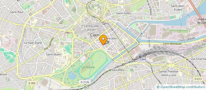 localisation de l'entreprise SCI CLEMALIZ à CAEN