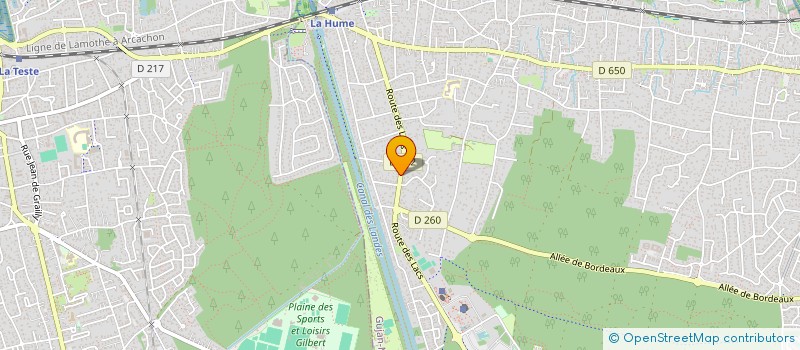 localisation de l'entreprise SCI CLEMAN à GUJAN-MESTRAS