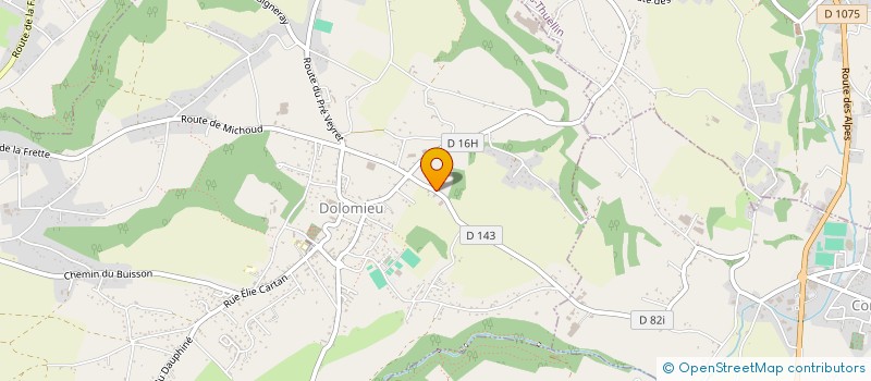 localisation de l'entreprise SCI CLEMANON  DOLOMIEU