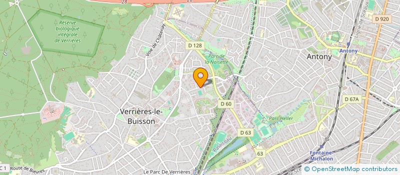 localisation de l'entreprise SCI CLEMARJUL à VERRIERES-LE-BUISSON