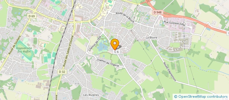 localisation de l'entreprise SCI CLEMAS à CHALLANS