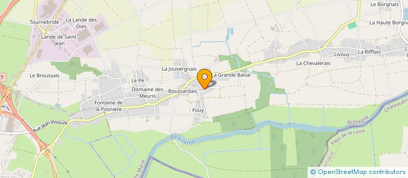 localisation de l'entreprise SCI CLEMAT à SAINTE-MARIE