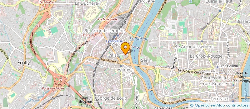 localisation de l'entreprise SCI CLEMAT  LYON