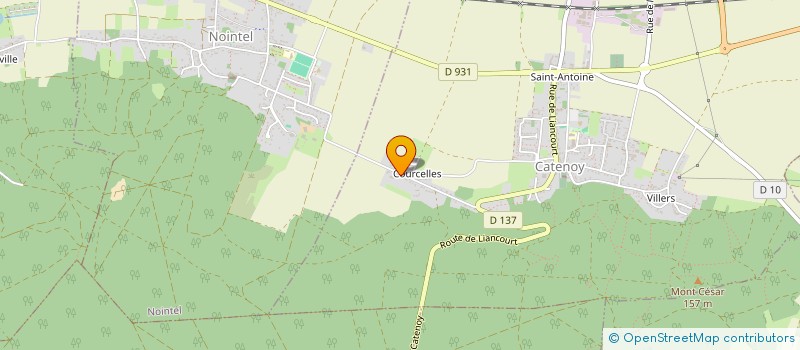 localisation de l'entreprise SCI CLEMAT  CATENOY