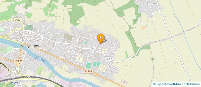 localisation de l'entreprise SCI CLEMAT à JOIGNY