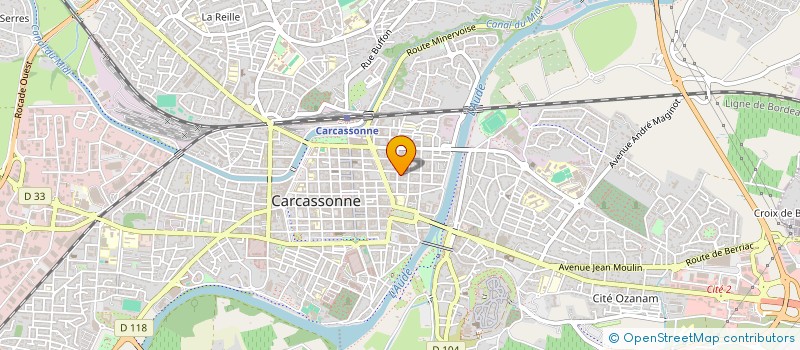 localisation de l'entreprise SCI CLEMATH à CARCASSONNE