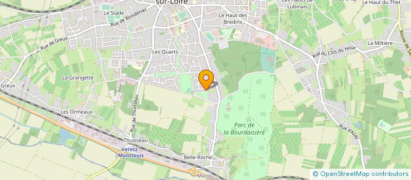 localisation de l'entreprise SCI CLEMATIS à MONTLOUIS-SUR-LOIRE
