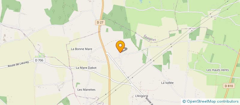 localisation de l'entreprise SCI CLEMATITE  LIEUREY