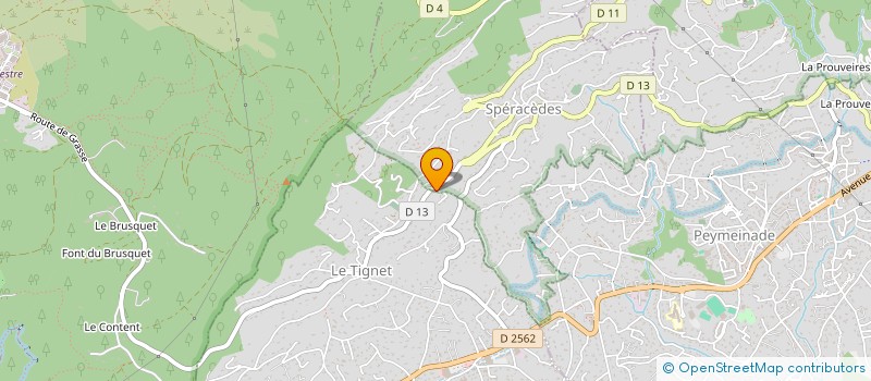 localisation de l'entreprise SCI CLEMAX à LE TIGNET